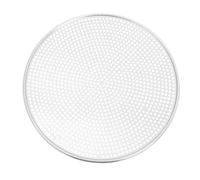 Zerodeko Teglia Pizza Forata Forno in Alluminio Antiaderente Piastra Rotonda Distribuzione Calore Uniforme e Resistente Deformazione