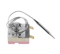 Zerodeko Termostato Digitale con Sonda 5 MM per Macchina del Fumo e Nebbia Regolatore Temperatura per Effetti Speciali da Palcoscenico Sensore di Ricambio per Macchine Fumo Dj con Basso