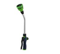 Zerodeko Ugello per Irrigazione da Giardino 18 Pollici con 8 Modalità ad Alta Pressione, Materiale Abs e Metallo, Collo, per Lavaggio Auto e Innaffiare Aiuole