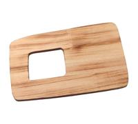 Zerodeko Vaso e Foto in Legno Rettangolare per Fiori Artificiali Supporto Stabile, Design Moderno Unico per Camera e Fotografia di Contenuto