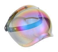 Zerodeko Visiera Antivento per Casco Moto Lente Trasparente Sostituzione Rapida e Resistente Agli Urti Protezione UV Avanzata per Guida All’Aperto Compatibile Tutti i Caschi