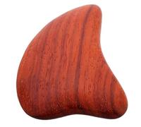 Zerodeko Wooden Heart-shaped Gua Sha Board Wave Design Ergonomic Face Scraper Tool For Full Body Massage Natural Wood Therapy For Neck Back Arms And Legs Portable Muscle Relaxation Tool