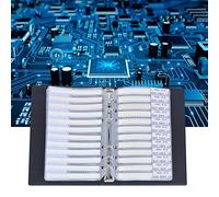 Zerodis 0201 170 Resistenza di Valore Kit di Assortimento in Plastica Miglioramento della Plastica Dell'efficienza del Lavoro Professionale Elettronico