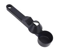 Zerodis 2 Cucchiaini per caffè, 2 Cucchiai, Design a Mano Singola con Versamento a Prova di Fuoriuscite per Cialde di caffè, Imbuto Riutilizzabile per Proteine in Polvere e tè