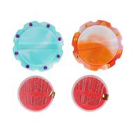 Zerodis 2 Pezzi Puntaspilli, Scatola Magnetica per Aghi da Cucito Portaspilli Multifunzione di Grande Capacità con 32 Aghi Elegante Porta Graffette Organizzatore Salvaspazio per Cucito