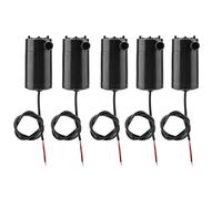 Zerodis 5 Set di Pompe per Acqua Mini DC, Pompa per Acquario a Basso Rumore Sommergibile 3 V -5V Adatto per lo Stagno di Pesce Piccolo Animale Domestico Che Beve Idroponico Aquarium