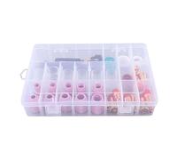 Zerodis Accessori da Taglio per Saldatura Compatibili con Ugelli in Rame e Ceramica WP17 18 26 Set Completo di Accessori per Professionisti e Hobbisti Consumabili per Saldatura TIG