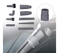 Zerodis Accessori per Aspirapolvere Accessori per Aspirapolvere in ABS Set di Spazzole per Ugelli da 9 Pezzi 32mm 35mm per Pulizia degli Angoli del Divano dell'auto della Tastiera con Tubo di