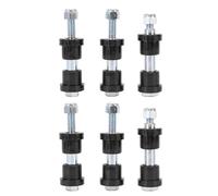 Zerodis Accessori per Cart Kit Boccola di Boccola in Poliuretano Aggiornamento Design Che Riduce il Rumore Adatta Al 1994-up Club Auto Ds Ezgo Txt Foglia Molla Poliuretano Boccole (BLACK)