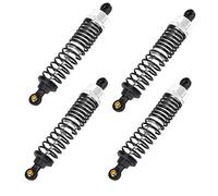 Zerodis Accessori per Modellini di Auto in Lega 106004 Migliora la stabilità Compatibile con Modelli SUV 1:10 Include 4 Ammortizzatori in Metallo per Uso Fuoristrada Ammortizzatore HSP in Alluminio