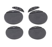 Zerodis Accessori per Yacht in Barca Accessori di Sostituzione Kit Tappi di Drenaggio in Gomma con Elementi di Fissaggio Facile Manutenzione della Barca per Valvole di Scarico del Ponte Marino