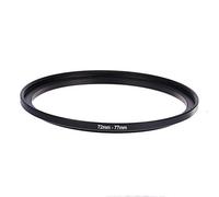Zerodis Adattatore Ad Anello del Filtro, Anello a Step Up da 72-77 Mm, Adattatore Ad da Filtro per Lenti in Alluminio, Adattamento, Prestazioni Eccellenti, Accessori Fotografici, Luce e Portatile