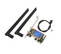 Zerodis Adattatore PCIE 1200 MBPS WiFi Dual Band Card per PC, Ammette BT4.0, per i Video di Musica di Trasmissione e Trasmissione HD