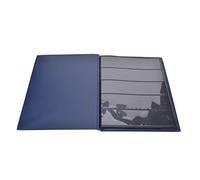 Zerodis Album Memory Book della Collezione di 10 Pagine Collection of Beedor for Blue Stamps Collectors (Blue)