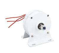 Zerodis Alternatore Trifase da 200 W, Generatore di Motore Elettrico a Magneti Permanenti con Materiale NdFeB di Terre Rare e Guscio in Lega di Alluminio, per Turbina Eolica (48V)