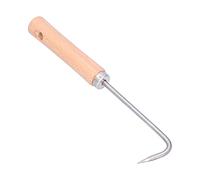 Zerodis Altri Accessori da Giardinaggio Strumento per Allentare con Manico in Legno Dalla Forma Ergonomica per il Giardinaggio in Vaso Paesaggio Bonsai Radice Gancio Terreno