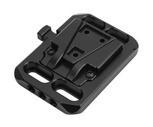 Zerodis Altri Accessori di Ripresa Adattatore Base per Scheda Batteria con Attacco a V Cavo CNC Interamente in Metallo con Sicurezza per Attrezzatura Fotografica Piastra Batteria con Blocco a V