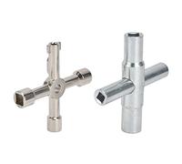 Zerodis Altri Accessori per Hardware per la Casa Chiave Duratura Duratura Piccola Portatile Conveniente Vietti di Rotazione Pratica Chiave di Acqua Multifunzionale per Rubinetto della Valvola e