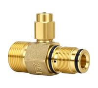 Zerodis Altri Accessori per l'irrigazione Set di Raccordi di Uscita per Rondelle in Ottone con Anelli di Tenuta Connettore Rapido a Prova di Perdite Sostituzione per Pompa dell'Acqua a Pressione