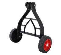 Zerodis Altri Forniture per il Giardinaggio Attacco Supporto Triangolare Pesante Ruote Ausiliarie Regolabili Spinga Dietro gli Accessori del Trimmer per