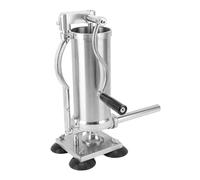 Zerodis Altri Utensili da Accessori Efficienza 3L Manuale in Acciaio Inossidabile Macchina di Riempimento della Salsiccia con Salsiccia con Bea di Aspirazione Base per Snack di Ristoranti per