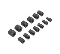 Zerodis Altri Utensili Manuali Estrattore di Dadi a Percussione 13 Pezzi in Acciaio Al Cromo Molibdeno per Riparazioni Auto e Set di Prese di Estrazione per Uso Domestico