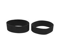 Zerodis Anello in Gomma per Lenti per Fotocamera, 2 Pezzi Zoom Grip Anelli in Gomma Lens Focus Bull Grip Anello Gruppo Zoom Grip Parte di Sostituzione