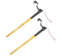 Zerodis Atv Utv Parti Accessori Lampada Super Bright Rgb Led Chasing Light 340Mm Pennone Luce per Atv Utv Decorazione Frusta Luci Ambra Pennone