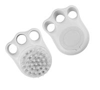 Zerodis BAGNO PER CANI FURICADOR Forma Ergonomica del Palmo del Poot della Preparazione del Cane Che Si Infrange con L'eliminazione della Depilazione dei Capelli, il Corpo Era Distribuito PER i (GREY)