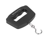 Zerodis Bilancia Digitale Sospesa 50 Kg, Alimentata Tramite USB, Display LCD, Bilancia Portatile per Viaggi e Shopping