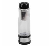 Zerodis Bollitore Elettrico per Auto Bollitore Elettrico da Viaggio in Acciaio Inossidabile 12V 24V 420ml Display Digitale Mantieni Calda la Tazza di Riscaldamento dell'acqua Bollente per i (BLACK)