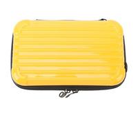Zerodis Borsa di Archiviazione della Fotocamera con Vassoio Interno Staccabile, Design a Doppia Cerniera, Guscio per PC Duro per Ace Pro, Portatura di Abbigliamento la Pulizia della Polvere (YELLOW)