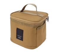 Zerodis Borsa Portatile, Bottiglia di Condimento da Trasporto con Interno Rimovibile per Escursioni per Barbecue da Campeggio con zaino. (Cachi)