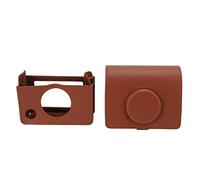 Zerodis Borsa Protettiva per Borse per Fotocamera Fuji con Tracolla per Custodia per Fotocamera Fuji in Pelle PU (BROWN)