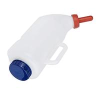 Zerodis Bottiglia per il Latte per Vitelli con Tettarella Staccabile, 4 L, Maniglia, Attrezzatura per L'alimentazione degli Animali da Allevamento Distributore d'acqua