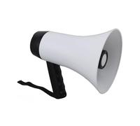 Zerodis BURAPHORN 30W Mégaphone Longpeaker per Venditori di Strada, Guide Turistiche, 10 Ore di Durata della Batteria ABS
