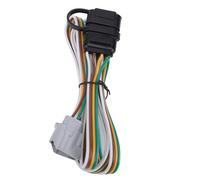 Zerodis Cablaggio per Rimorchio A 4 Vie, Connettore Piatto A 4 Pin con Nucleo in Rame 18 AWG per RX 350 con Pacchetto di Traino, Treccia di Alimentazione 12 V 5 A per Un Facile Collegamento della