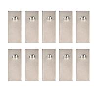 Zerodis Calibro 10 Pezzi Guida Cuciture Magnetica per Macchine da Cucire, Calibro per Cuciture in Acciaio Inossidabile Righello Localizzatore Bordo Strumento per Orlare Punto Diritto