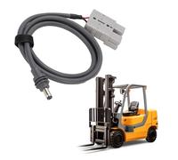 Zerodis Cavo di Alimentazione CC Satellitare, Cavo di Prolunga Resistente Alla Pioggia con Connettore Anderson 50A 600V per Antenna Parabolica (zio paterno)