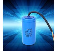 Zerodis CD60 Condensatore Motore 100uf, Condensatore di Commutazione AC Autoriparante Antideflagrante per Condizionatori Compressori Frigoriferi, 100x50mm da -40°F a 158°F