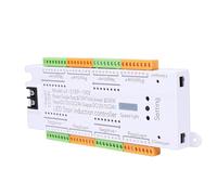 Zerodis Centralina per Luci a LED per Scale, 32 Gruppi Ad Attivazione Sequenziale con velocità Regolabile e Sensore di Movimento, per Luci a Gradini da 12V e 24V, per Uso Interno,