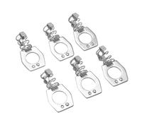 Zerodis Chiusura per Porta dello Scaldabagno per, Dispositivi di Fissaggio in Acciaio Inossidabile con Installazione Semplice, Include 6 Serrature a Camma per