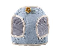 Zerodis Collari per Cani Guinzagli e Set di Guinzagli Gilet in Cotone Traspirante per Camminare Senza Tirare Misura Regolabile per Gatti e Cani di Piccola Taglia Pettorina per Gatti a Prova di Fuga