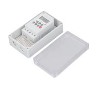 Zerodis Componenti di Controllo Industriale Temporizzatore Automatico per 2 Pompe Ciclo Programmabile di 7 Giorni Batteria Al Litio Incorporata per Riscaldatori e Filtri per Piscina Timer Pompa per