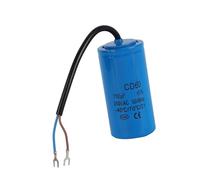 Zerodis Condensatore di Funzionamento CD60, Struttura a Rulli in Film di Polipropilene Metallizzato 150uF 250V CA 50 60Hz, con Isolamento Affidabile e Antideflagrante, per Motore