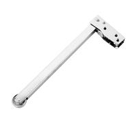 Zerodis Coordinatore Porta Tagliafuoco, Chiudiporta Automatico Sequenziale con Meccanismo a Molla per Porte Tagliafuoco, Costruzione in Metallo Resistente Chiusura Liscia