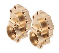 Zerodis Copertura del Portale in Ottone per Cingolato RC, Accessorio per il Fuso a Snodo Compatibile con il Modello di Auto RC 82056-4