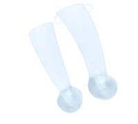 Zerodis Copertura di Mucca Ispessita Copertura in Silicone Protettore del Corno del Bestiame, Accessorio per la Fattoria Elastica e Flessibile con Morsetto per la Lotta, una Coppia Inclusa
