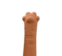 Zerodis Copri Maniglia per Porta, Materiale Siliconico con Design Carino Ad Artiglio per la Riduzione del Rumore Anti-collisione per la Maggior Parte delle Maniglie delle Porte Dritte (ORANGE)