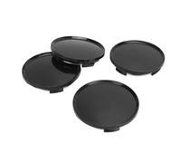 Zerodis Coprimozzo Centrale da 63 Mm con Anello in Ferro, Copricerchio Resistente Agli Urti, Look Elegante per Ruote Modificate